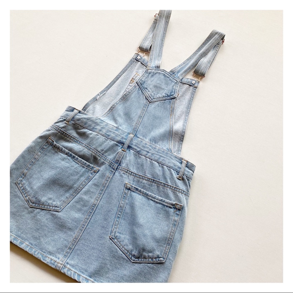 Forever 21 Denim Overall Mini Dress - Picture 8 of 13